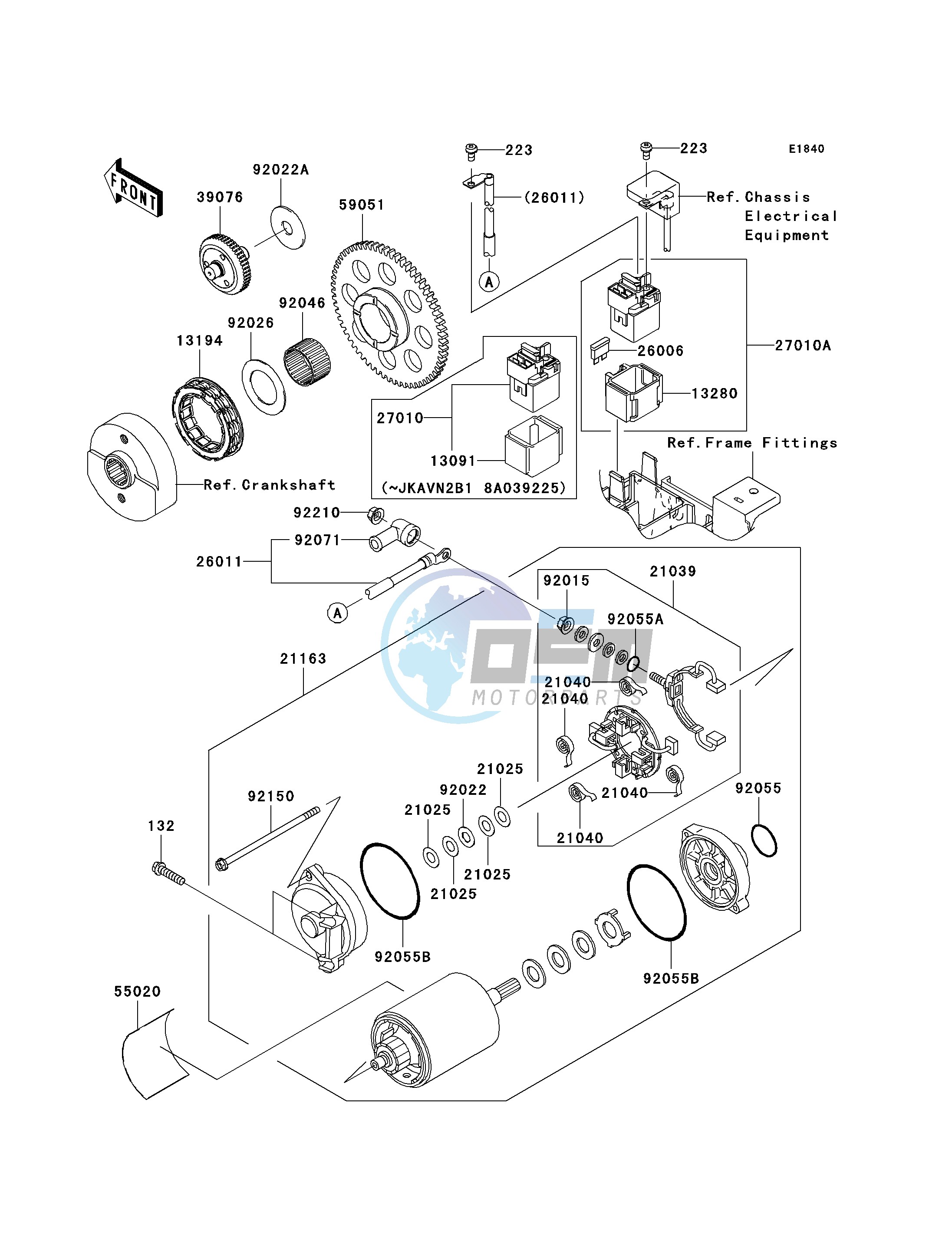 STARTER MOTOR