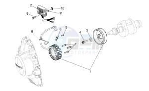 V7 Racer 750 USA-CND drawing Generator - Regulator