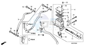 FES1259 France - (F / CMF) drawing RR. BRAKE MASTER CYLINDER