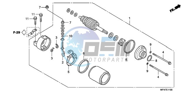 STARTING MOTOR