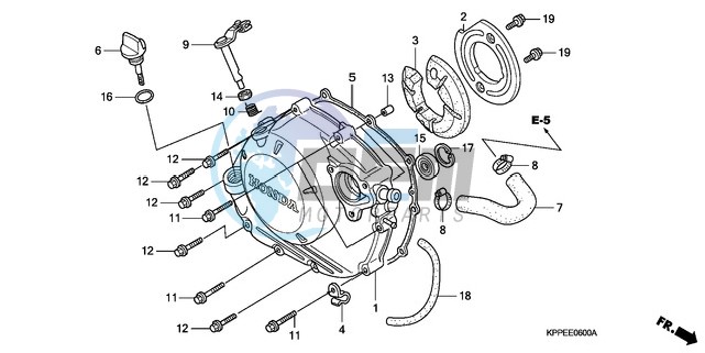 RIGHT CRANKCASE COVER