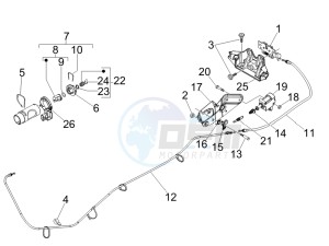 GT 250 ie 60 deg (Euro 3) UK drawing Locks