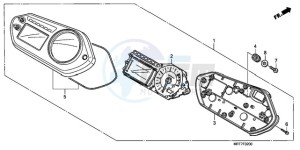 XL700V9 ED drawing METER