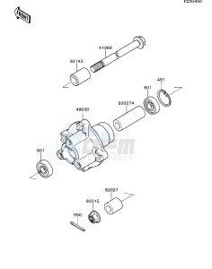 KD 80 N [KD80] (N1-N3) [KD80] drawing FRONT HUB