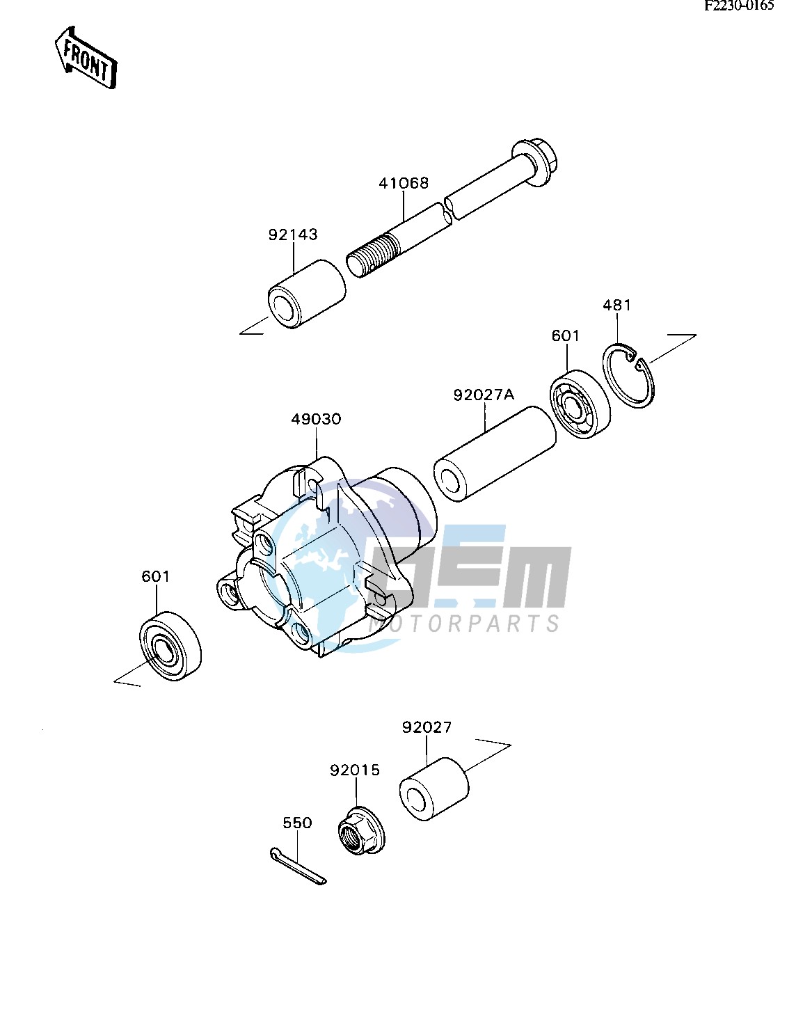 FRONT HUB