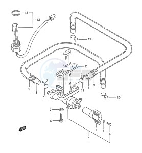 GSX-R1100 (E28) drawing FUEL COCK