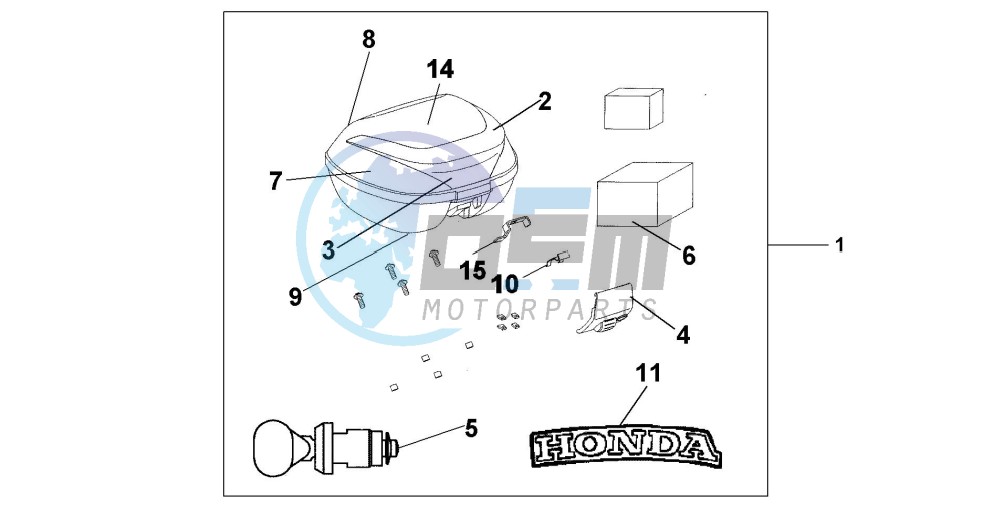 35L TOPBOX BLACK (SPORT)