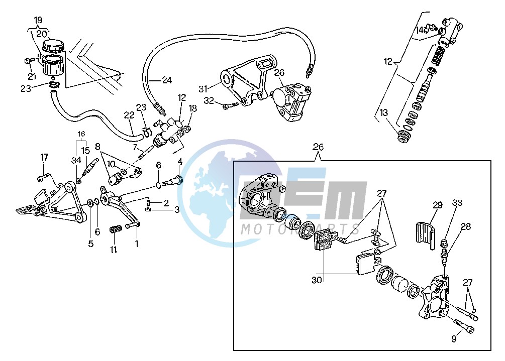 REAR BRAKE SYSTEM