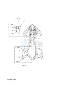 YFM700R YFM70RSXJ RAPTOR 700R (2LSH) drawing EMBLEM & LABEL 1