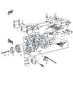 H1 D-F A [KH500] (D-F A8) [KH500] drawing IGNITION_GENERATOR_REGULATOR -- H1-D- -