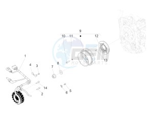 BV 350 ST 4T 4V IE ABS E4 (NAFTA) drawing Flywheel magneto