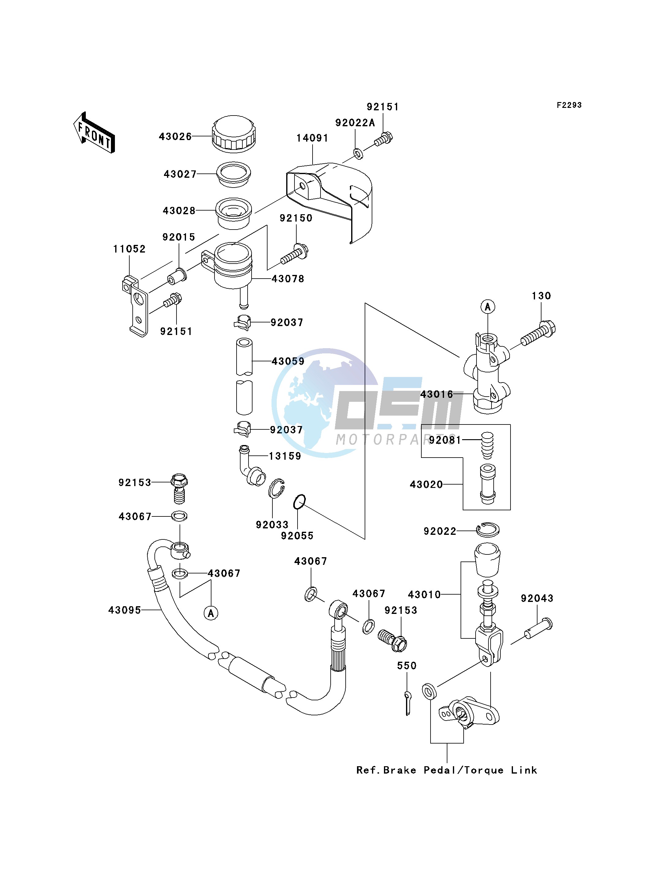 REAR MASTER CYLINDER