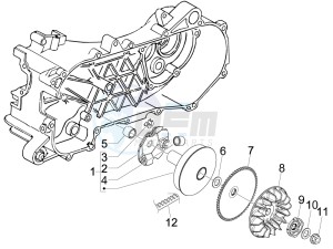 Stalker 50 Naked (UK) UK drawing Driving pulley