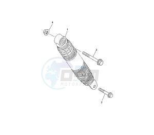 YN F NEO'S 4 50 drawing REAR SHOCK ABSORBER