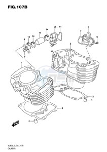 VL800 INTRUDER EU drawing CYLINDER