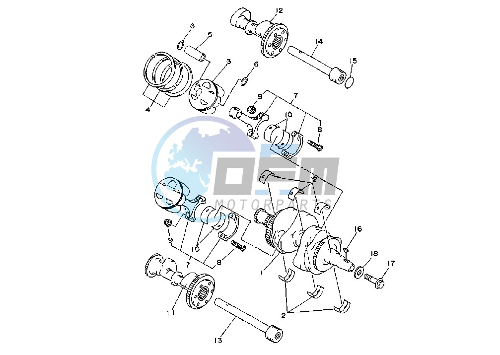 CRANKSHAFT PISTON