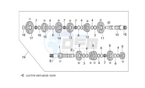 RST 1000 Futura drawing Gear box