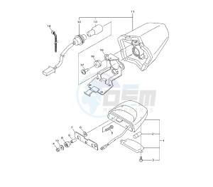 XJ6-N SP 600 drawing TAILLIGHT