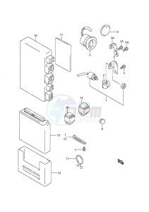 DF 50 drawing Engine Control Unit