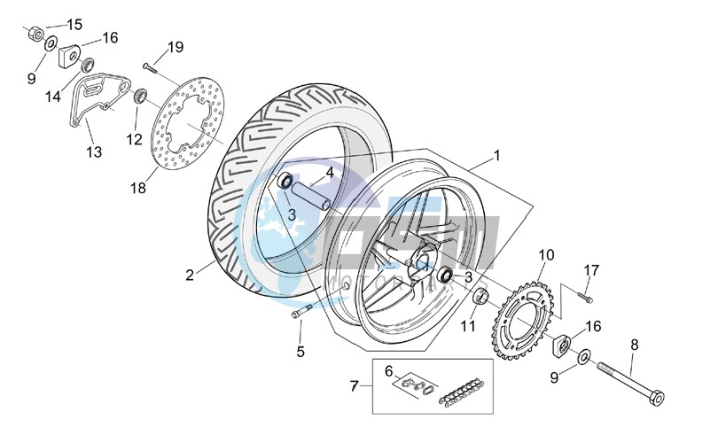 Rear Wheel