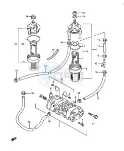 dt 30c drawing Fuel Pump (1995 to 1997)