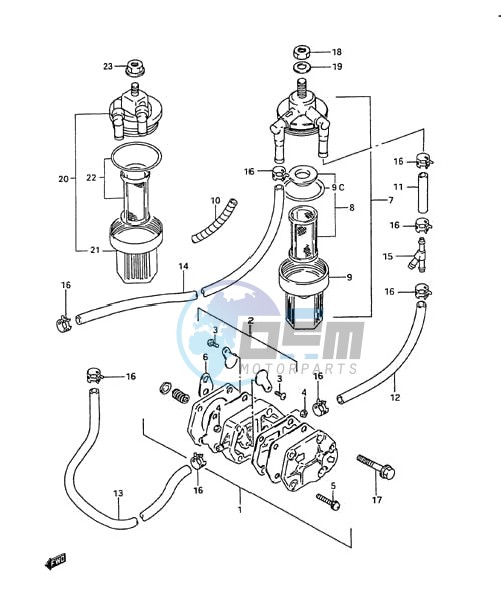 Fuel Pump (1995 to 1997)