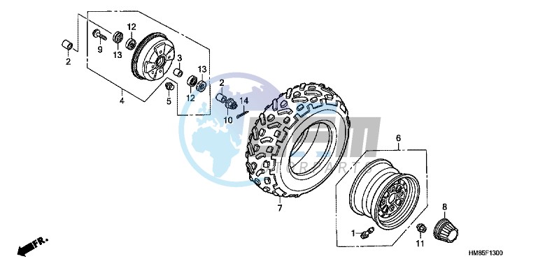 FRONT WHEEL