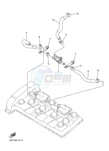 XJ6N 600 XJ6-N (NAKED) CYPRUS drawing AIR INDUCTION SYSTEM