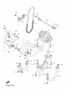 YZF-R1 (BX4D) drawing OIL PUMP