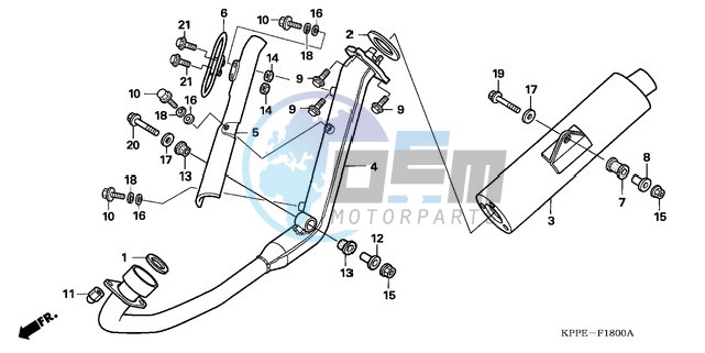 EXHAUST MUFFLER