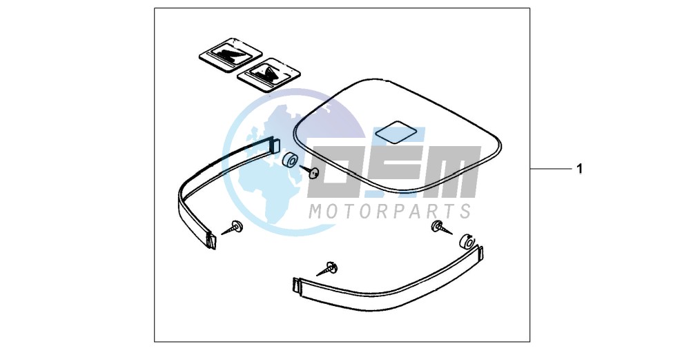 TOP BOX PANEL KIT