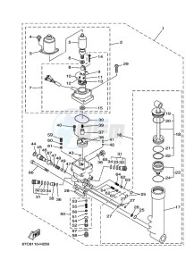 F30LEHA-2009 drawing POWER-TILT-ASSEMBLY