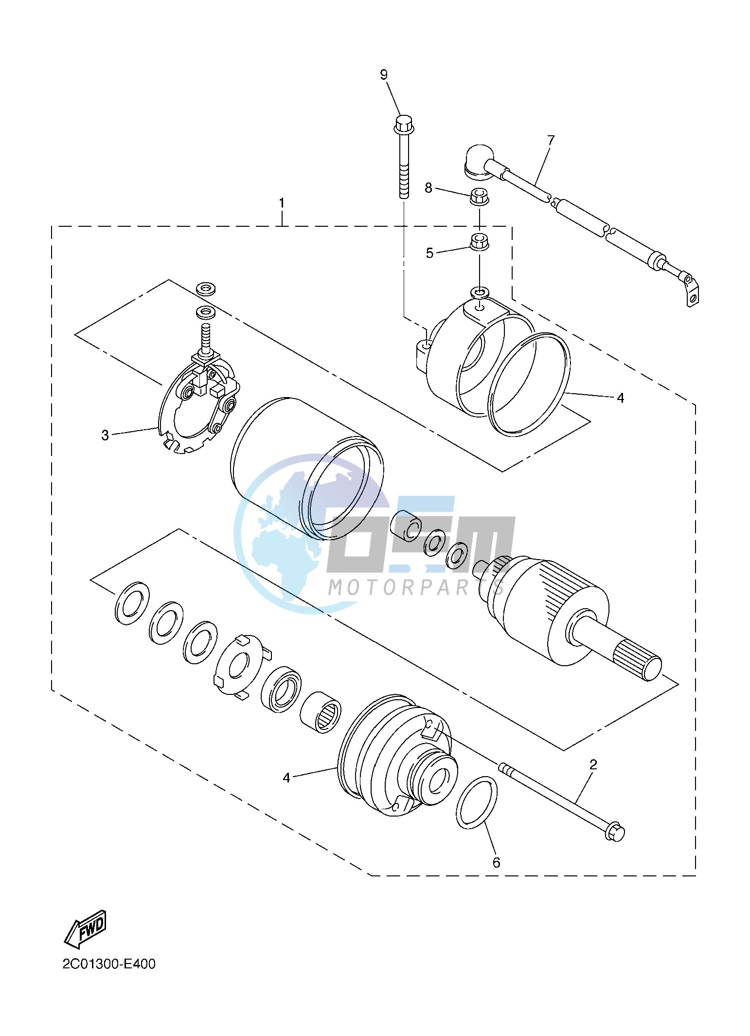 STARTING MOTOR