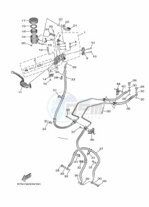 MT-09 MTN890-U (BMR1) drawing FRONT MASTER CYLINDER