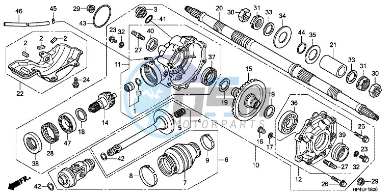 REAR FINAL GEAR