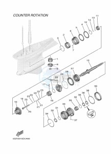 XF425NSA drawing PROPELLER-HOUSING-AND-TRANSMISSION-5