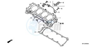 CBR1000RRA BR drawing CYLINDER