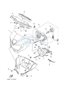 YFM700FWAD YFM70GPLH GRIZZLY 700 EPS LIMITED EDITION (2UDT) drawing HEADLIGHT 2