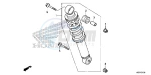 TRX90XH Europe Direct - (ED) drawing REAR CUSHION