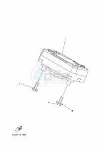 YFM450FWB KODIAK 450 (BJ5T) drawing METER