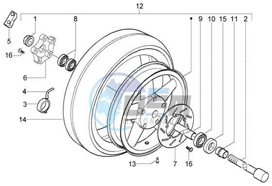 Front wheel