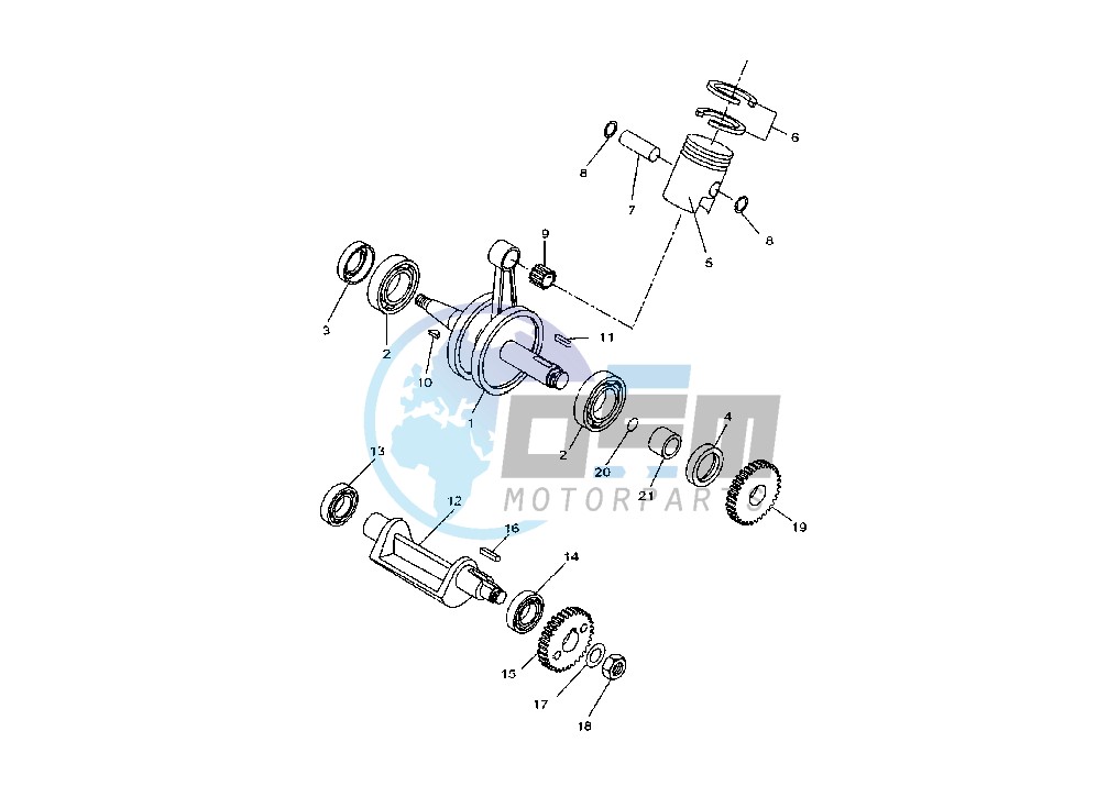 CRANKSHAFT PISTON