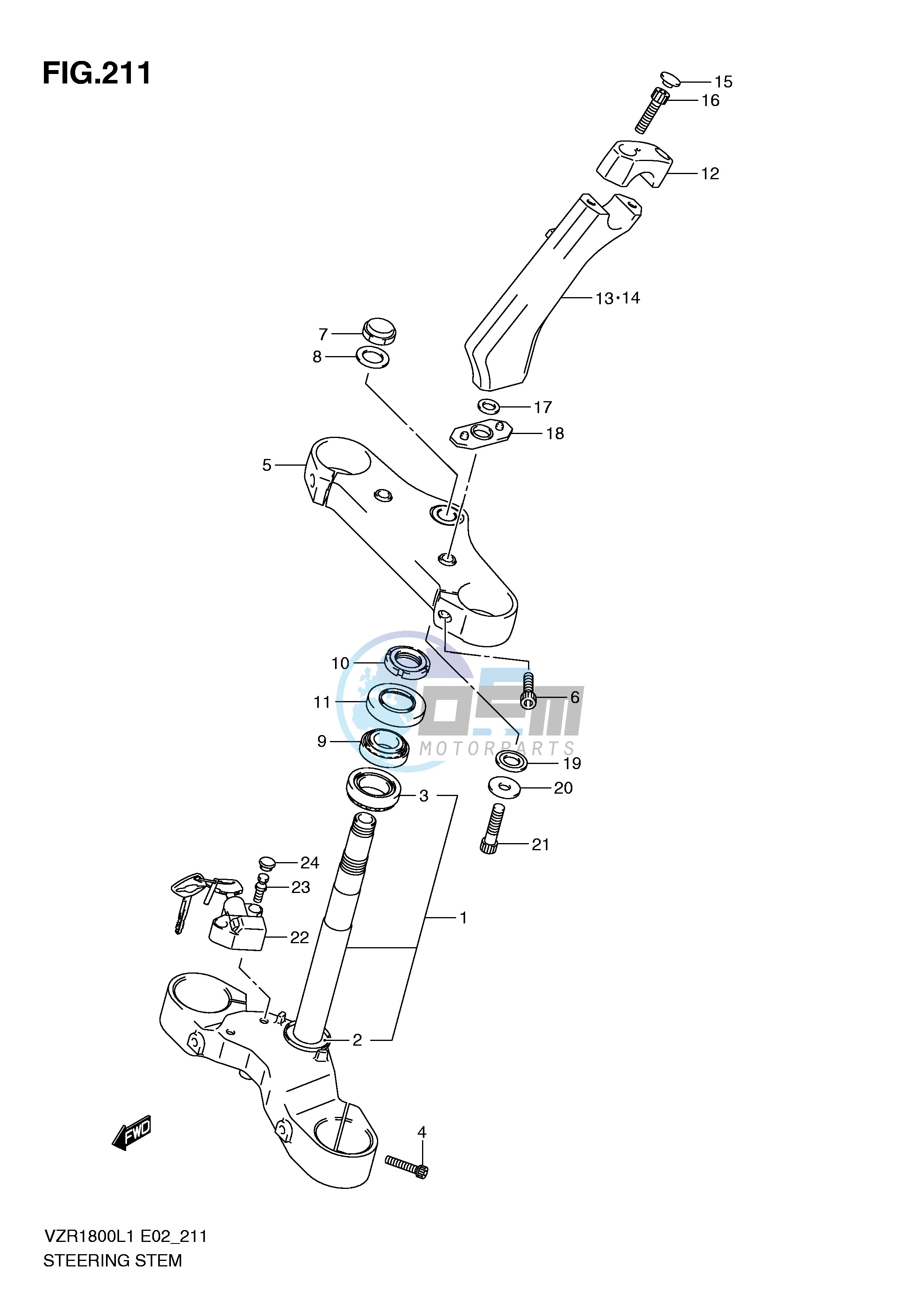 STEERING STEM