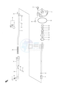 DF 70 drawing Shift Rod