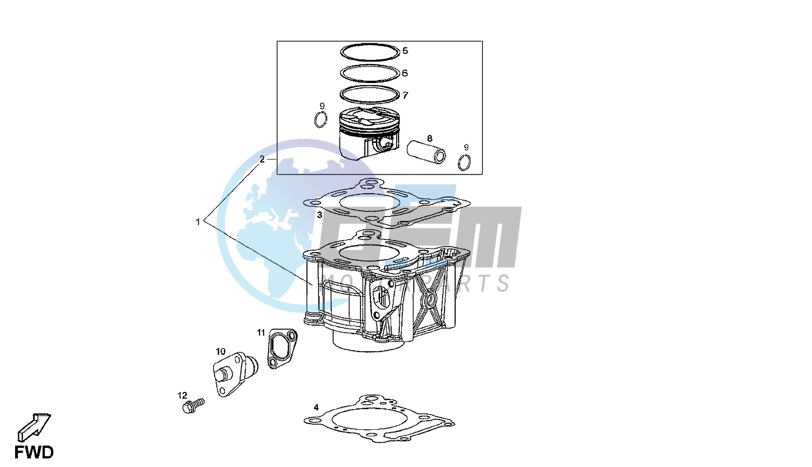 CYLINDER - PISTON