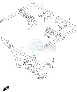 LT-A500XP drawing FOOTREST