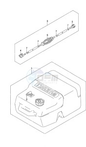 DF 9.9B drawing Fuel Tank