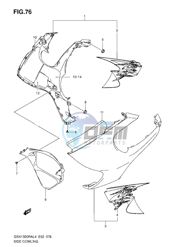 SIDE COWLING L4