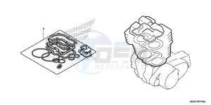 CB500FAF CB500F UK - (E) drawing GASKET KIT A