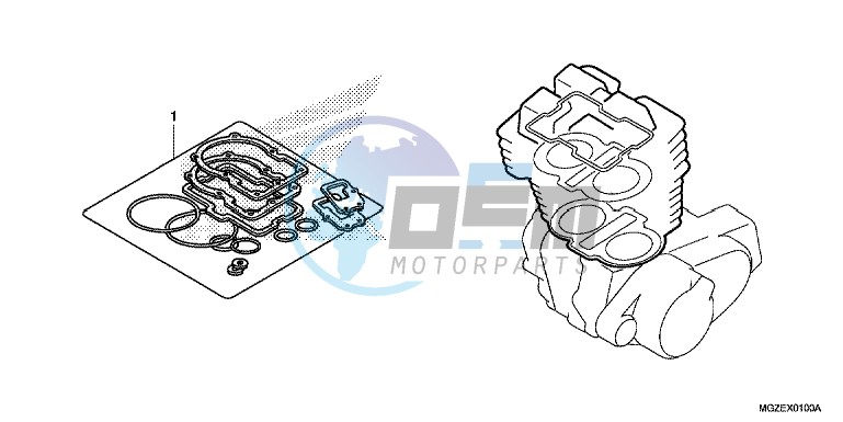 GASKET KIT A